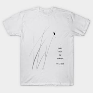 I will not be shaken | PNG T-Shirt